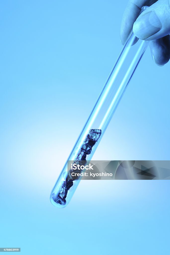 サンプルシードのテストチューブ-トウモロコシ - DNAのロイヤリティフリーストックフォト
