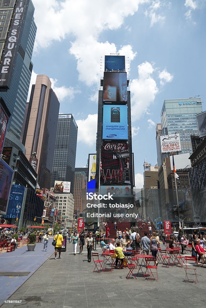 Times Square Manhattan - Foto stock royalty-free di Affari