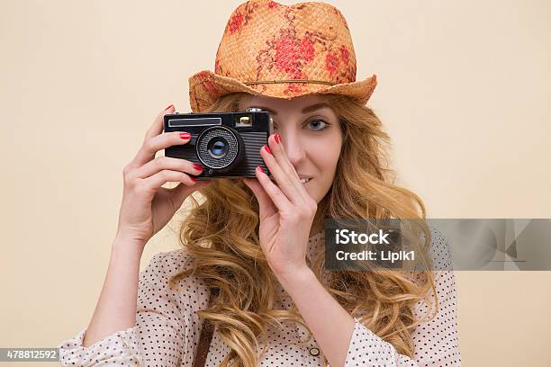 Young Personal Photographer Stock Photo - Download Image Now - 2015, Adult, Adults Only