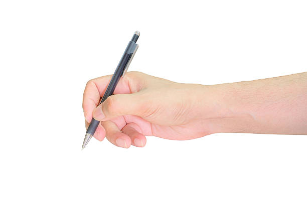 istock Hands writing with pen over paper isolated 478812892