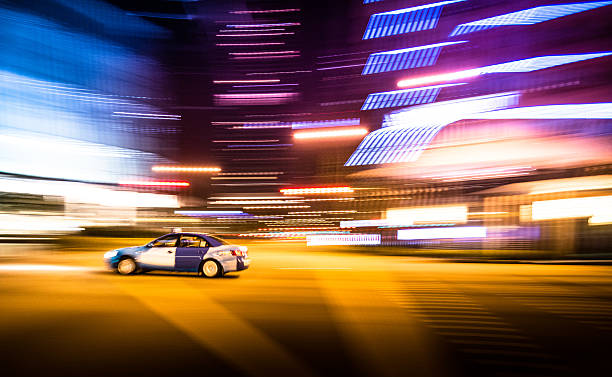istock Abstract fast car motion blur in singapore 478812936