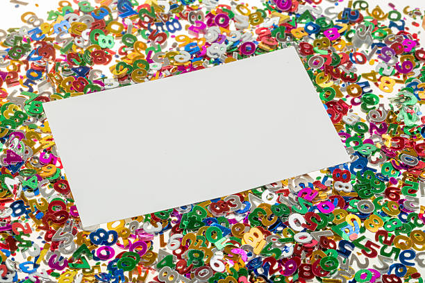istock small color numbers confetti and empty card 478815723