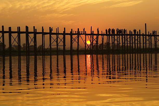 istock U bein bridge at sunset in Amarapura, Myanmar (Burma) 478815765