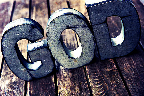 istock God text on a Retro Wooden Table 478816742