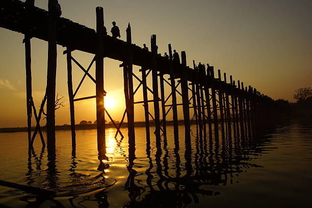 istock U bein bridge at sunset in Amarapura, Myanmar (Burma) 478819051