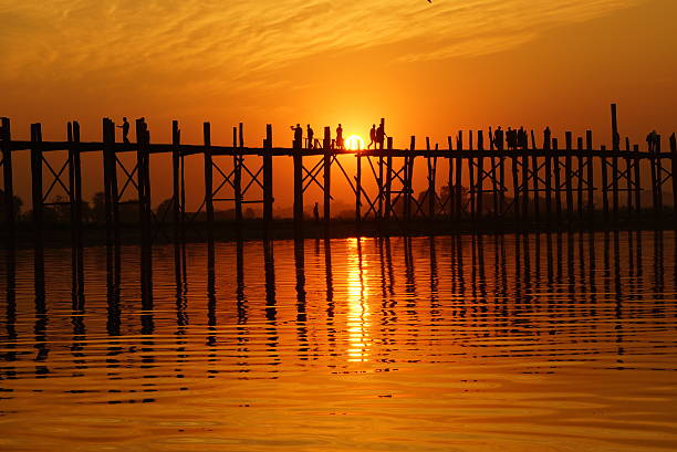 istock U bein bridge at sunset in Amarapura, Myanmar (Burma) 478819105