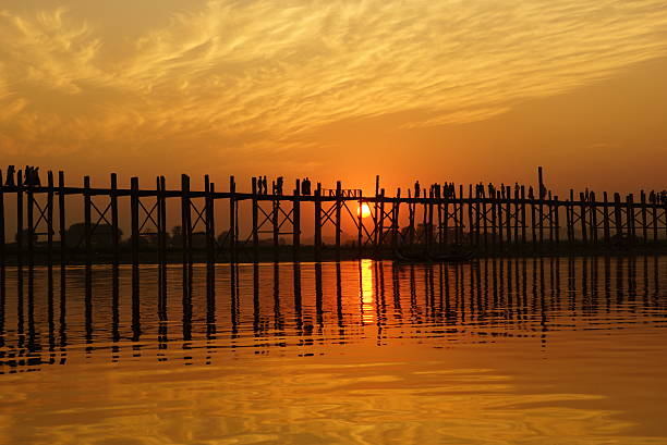 istock U bein bridge at sunset in Amarapura, Myanmar (Burma) 478819143