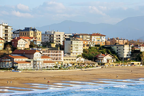 istock Getxo beach with residential houses 478824655