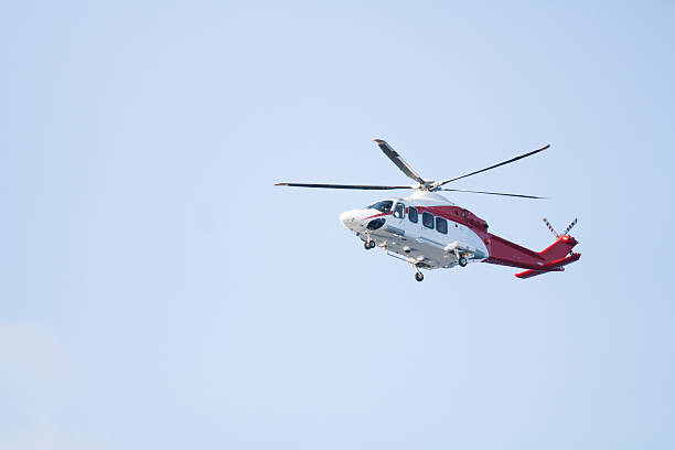 istock rescue helicopter flying mission in emergency 478831105