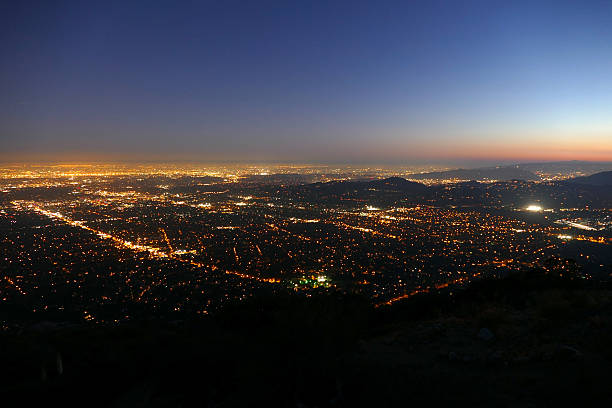 istock Pasadena and Los Angeles Night Aerial 478839656