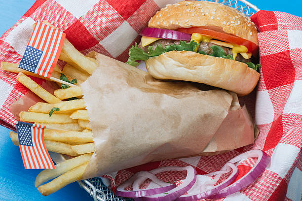 istock American beef burgers with cheese. 478843192