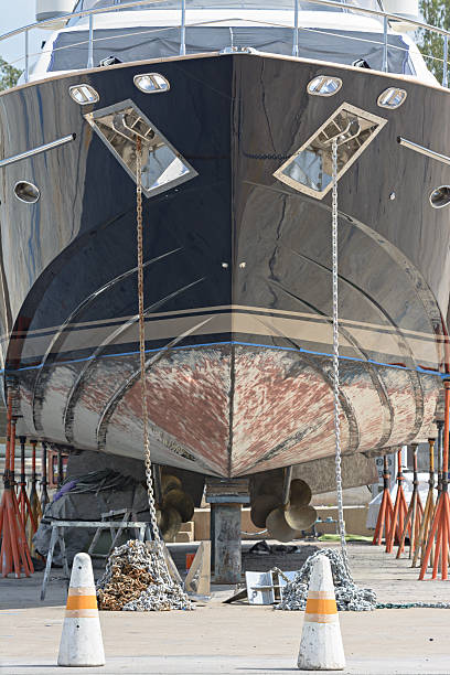 istock yacht in maintenance at the marina 478843199