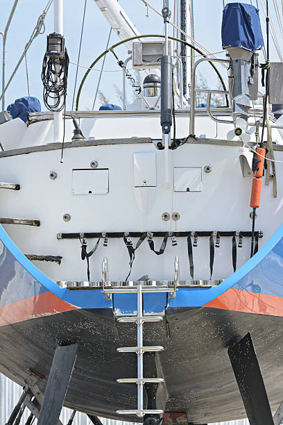 istock yacht in maintenance at the marina 478843497