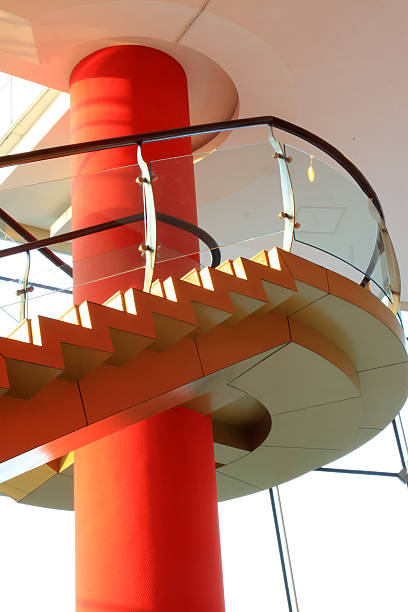 istock city indoor glass rotary stairs 478849617