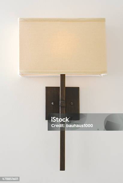 Wall Lamp Stock Photo - Download Image Now - Sconce, Wall - Building Feature, Cut Out