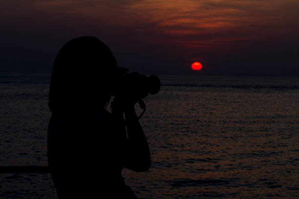 istock Silhouette with sunset at Similan island in Thailand 478852619