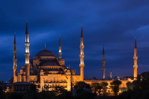 istock Blue Mosque at Twilight - Istanbul, Turkey 478854773