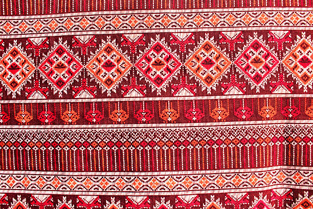 istock popular batik sarong pattern background in Thailand, traditional 478854835