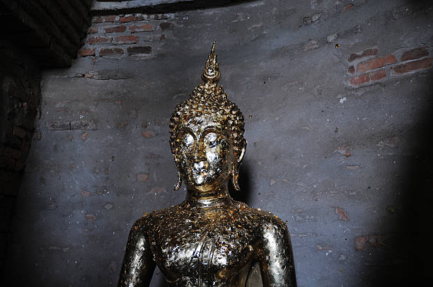 istock Golden Buddha statue in Thailand 478854846