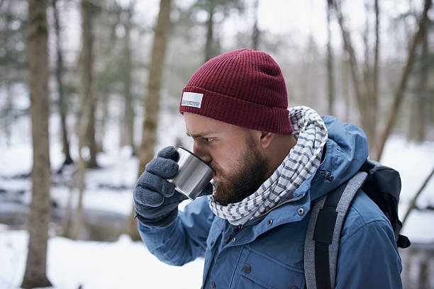 istock Warming up after an icy hike 478854860