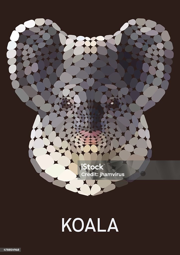 Koala Vector Ripped Koala Vector Stock Illustration - Download Image Now - 2015, Animal ...