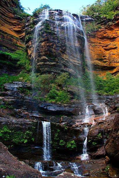 istock Wentworth Falls ,Blue Mountains, Australia near Sydney 478860496