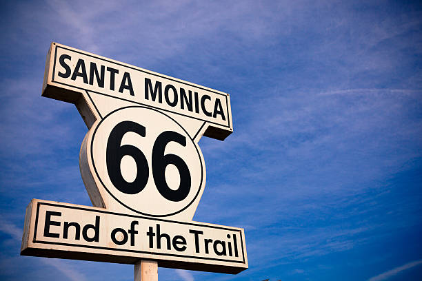 istock Historic Route 66 Santa Monica sign 478861057
