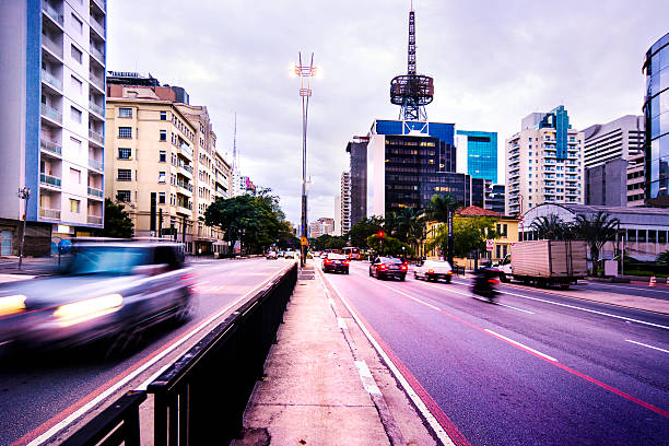 istock Sunrise at Paulista Avenue 478865290