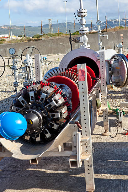 Pipeline-intelligent PIG stock photo