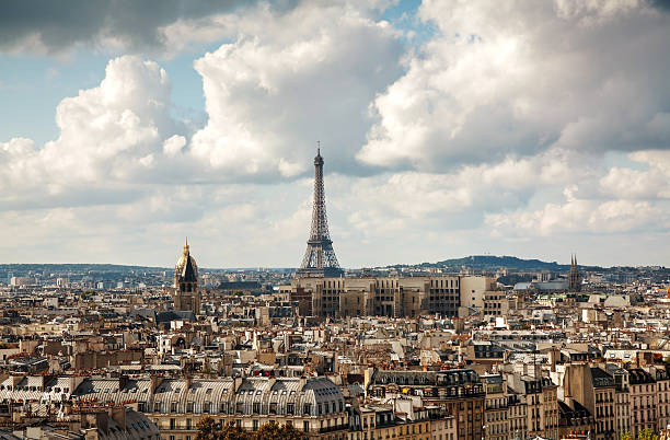 istock Aerial view of Paris 478865506
