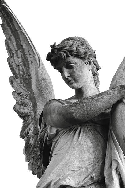 istock sculpture of an angel (isolated) 478869452