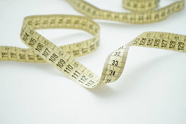 istock Tape measure on white background 478869622