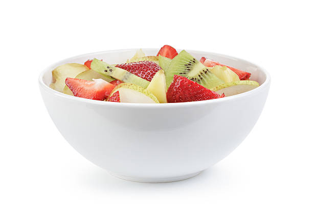 istock fresh mix fruit salad with strawberry, kiwi and peach, isolated 478870420