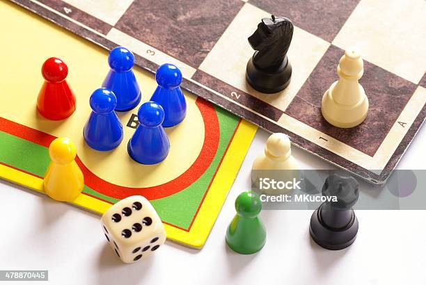 Board Games Detail Stock Photo - Download Image Now - Board Game, Part Of,  Leisure Games - iStock