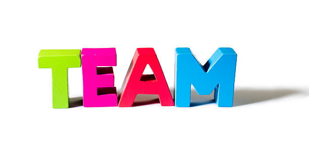 istock Multicolored word team made of wood. 478872821