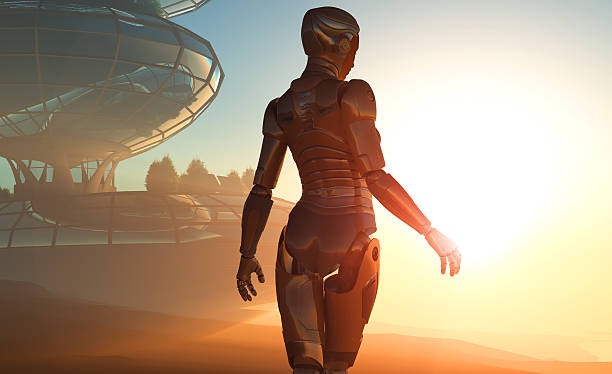 istock Cyborg girl 478873915