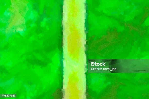 Foto de Pintura Abstrata Verde Com Espinha Formato Médio e mais fotos de stock de Abstrato - Abstrato, Arte, Arte e Artesanato - Assunto