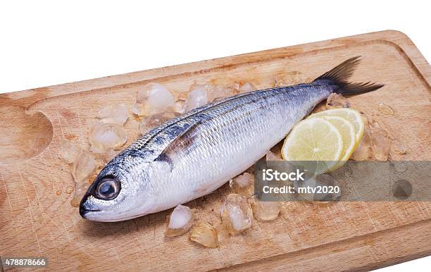 Fish Bogue With Lemon Stockfoto en meer beelden van 2015 - 2015, Afbeelding, Bevroren