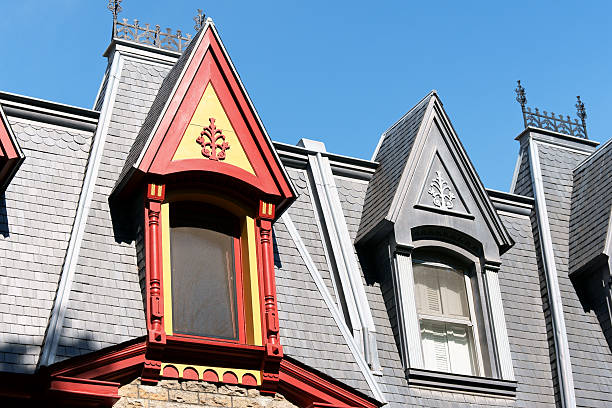 istock Victorian houses in Montreal, Canada 478878848