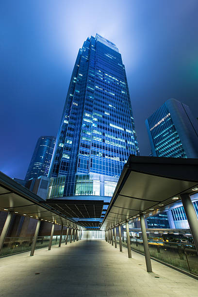 istock Hong Kong Business District at Night 478880685