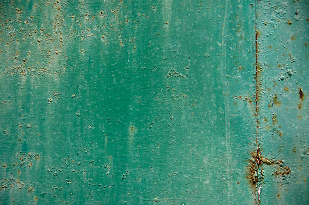 old green plate texture of Old green steel plate for background copper wall stock pictures, royalty-free photos & images