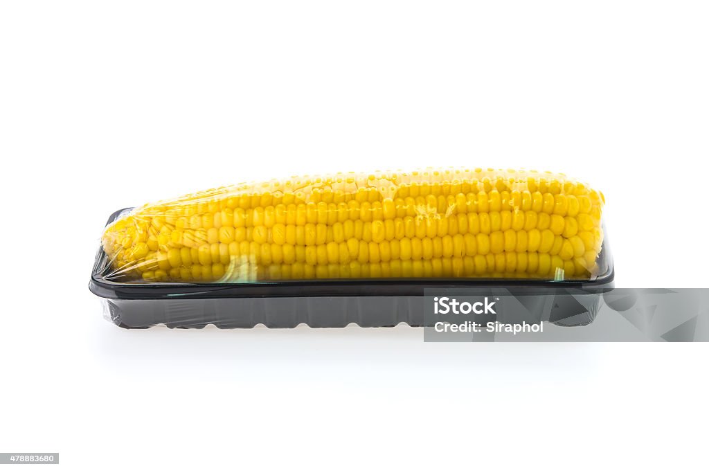 Corn isolated Corn isolated on white background 2015 Stock Photo