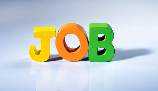 istock Multicolored text job made of wood. 478889229