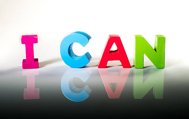 istock Multicolored text I can made of wood. 478889985