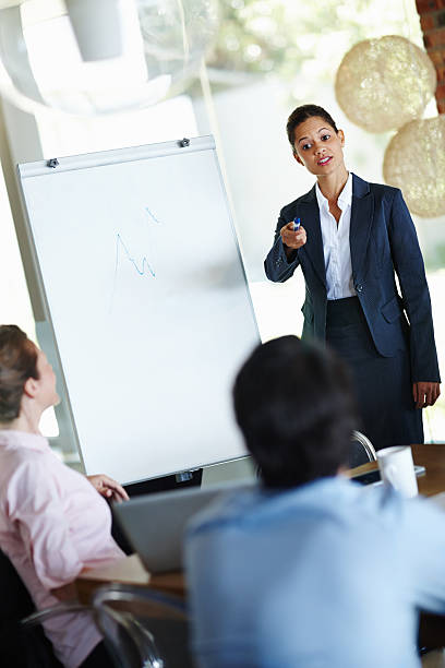 istock Discussing figures and corporate goals 478891769