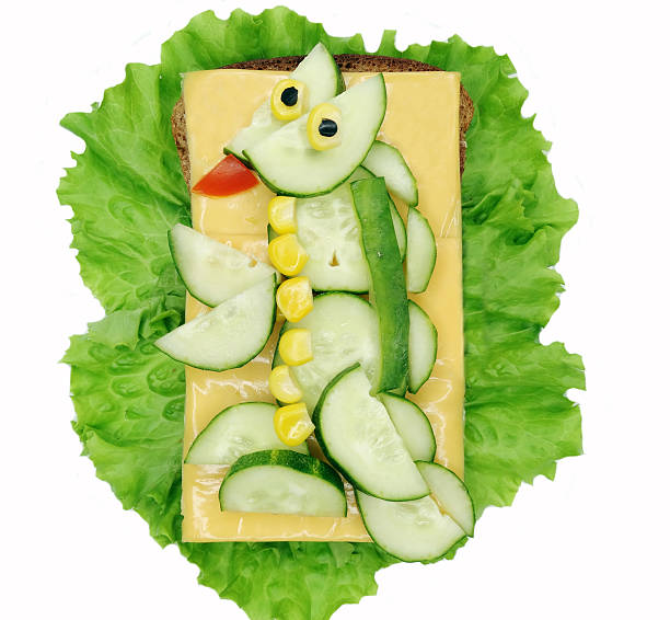 istock creative vegetable sandwich with cheese ans sausage 478896972