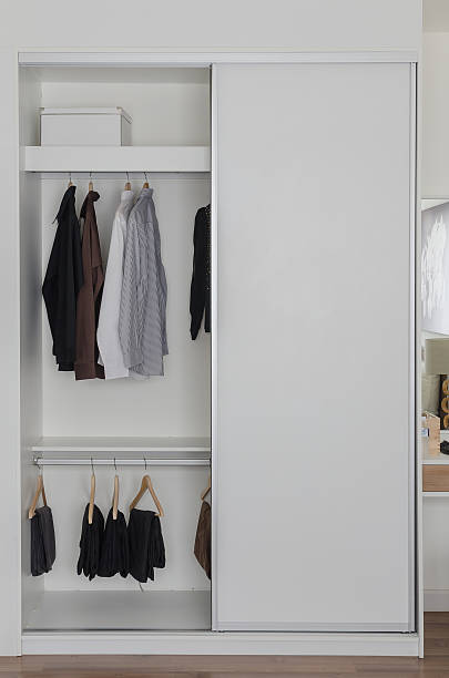 istock white closet with clothes and accessories 478898926