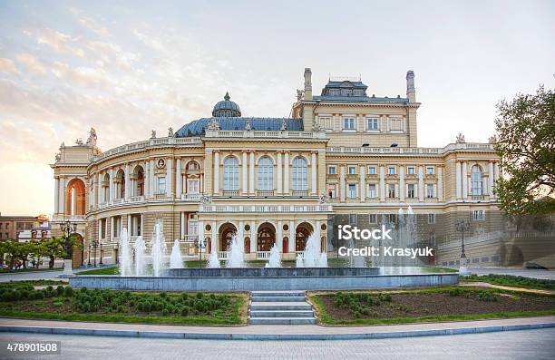 Odessa National Academic Theater Of Opera And Ballet Stock Photo - Download Image Now