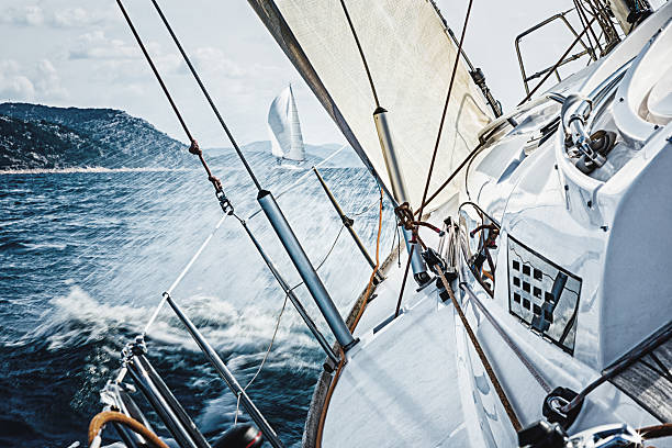 istock Sailing in the wind with sailboat 478906712