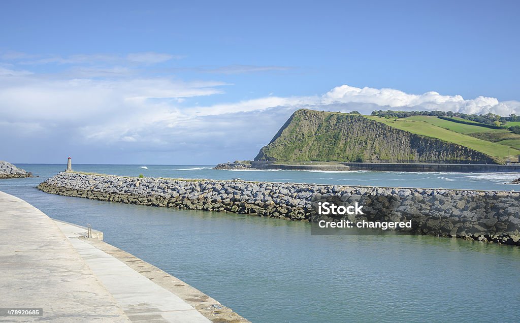 Zumaia, Spain Zumaia bay on the Basque coast, Spain Beach Stock Photo